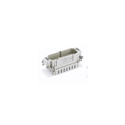 Insert HE, Raccordement à Sertir, mâle, 16 pin, 16A, Polycarbonate, 16B|32B 